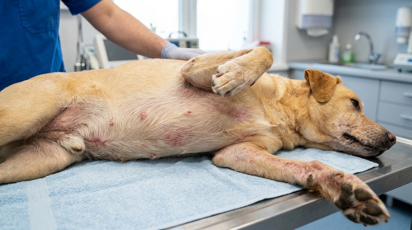 Dog Skin Infection: Causes & Natural Treatment